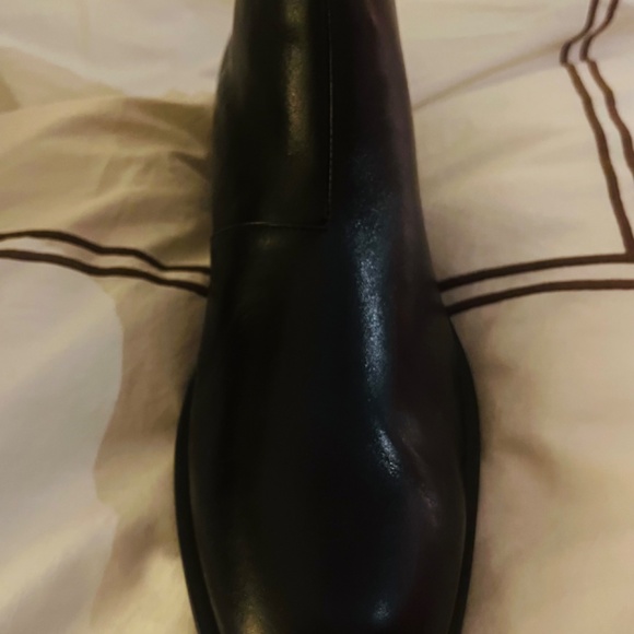 Stunning John Varvatos NYC black back zip boots NWOT size 11 (runs large) - Picture 5 of 8